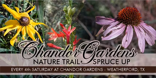 Nature Trail Spruce-up - Chandor Gardens Nature Trail Workday