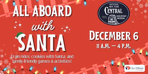 ALL ABOARD WITH SANTA