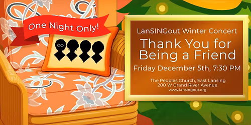 Winter Concert: Thank You for Being a Friend (with Patrick Hinds)