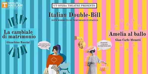 UT Opera Theatre Presents Rossini And Menotti