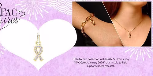 Fifth Avenue Collection at May Flowers Craft & Bake Sale  