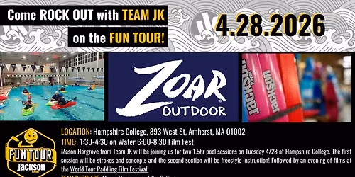 JK Fun Tour and World Paddling Tour Film Fest!