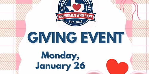 100 Women Who Care - Giving Event