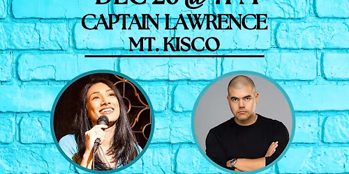 Hard Headed Comedy hits Captain Lawrence, December 26th. Be there.