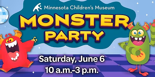 Monster Party at Minnesota Children\u2019s Museum 