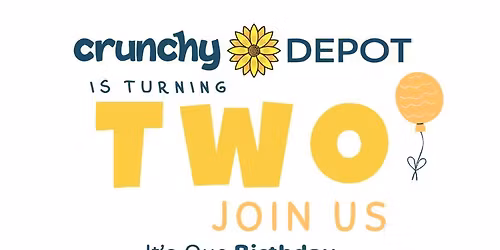 Crunchy\ud83c\udf3bDepot Turns TWO!