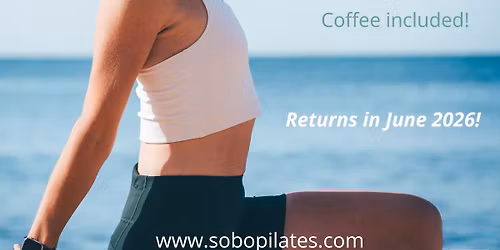 Beach Pilates with SOBOPilates \ud83e\uddd8 