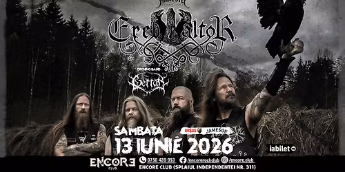 Ereb Altor (SE) + Gerrar (RO) live in Encore Club | 13.06.2026 | 19:30