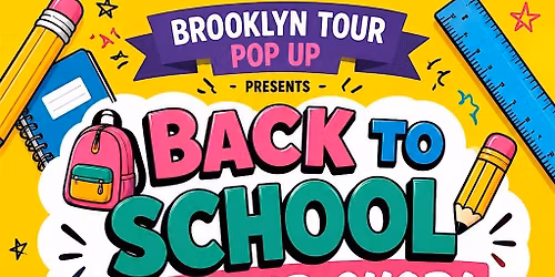 Back to School Pop Up Shop