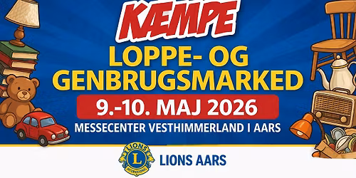 K\u00c6MPE loppe- og genbrugsmarked i Aars!