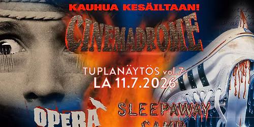 Cinemadrome: Tuplan\u00e4yt\u00f6s vol.7