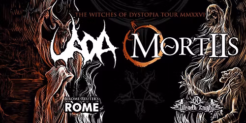 Uada and Mortiis - The Witches Of Dystopia Tour MMXXVI