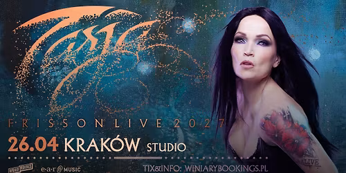 TARJA TURUNEN \/ 26.04.27 \/ Studio, Krak\u00f3w