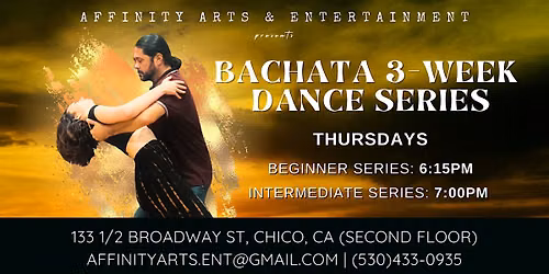 Bachata 3-Week Dance Series