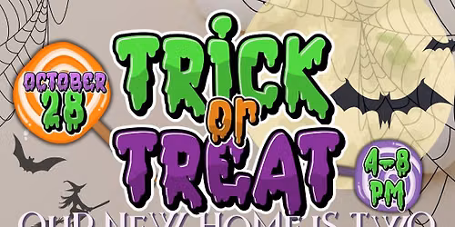 Trick or Treat: Our New Home is Two!