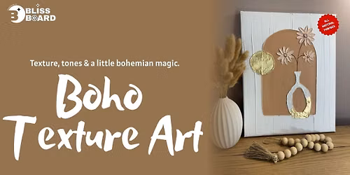 Boho texture art