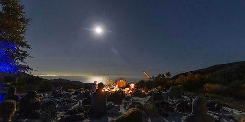 Strawberry Full Moon Malibu Mountain Outdoor Sound Bath