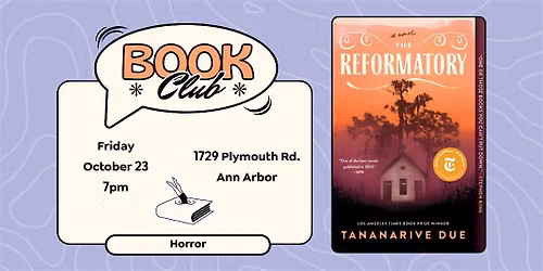 10\/23: Ann Arborville Horror Book Club at Booksweet