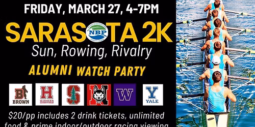 Alumni Watch Party at the Sarasota 2K Regatta