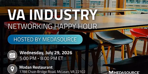 Department of Veterans Affairs Industry Happy Hour at Modan