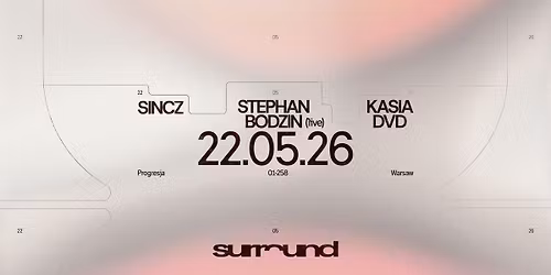 surround pres. STEPHAN BODZIN [live]