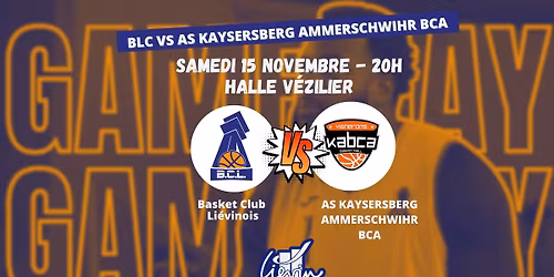 BCL vs AS KAYSERSBERG AMMERSCHWIHR BCA