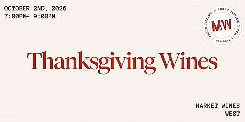 Thanksgiving Wines