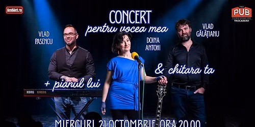 Concert pentru Vocea Mea , Chitara Ta si Pianul Lui 