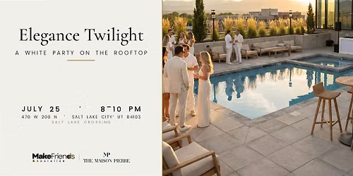 Elegance Twilight \u2014 A White Party on the Rooftop