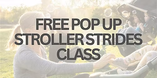 Free Stroller Strides Pop-Up at Bullfrog Creek Brewing Co.