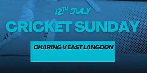 Cricket - Charing v East Langdon