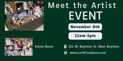 Meet Local Artist - Elaine N.