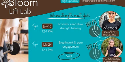 LIFT LAB: Weightl Lifting Workshop