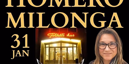 HOMERO MILONGA - 31 JAN - DJ ANITA