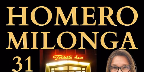 HOMERO MILONGA - 31 JAN - DJ ANITA