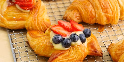 French Croissants And Danish Pastry