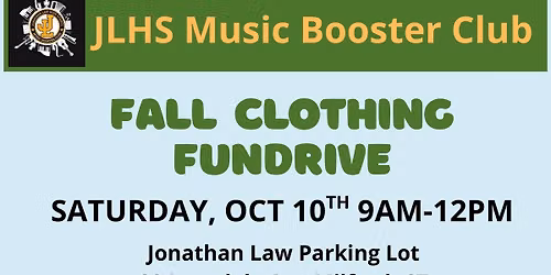 Fall Clothing Drive