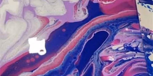 Fluid Art Sip and Paint Pouring: Wall Art & Ornaments - Oceanside