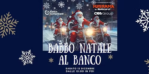 Babbo Natale al Banco Alimentare