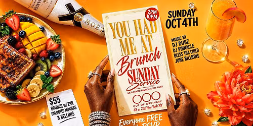 SUNDAY SERVICE Brunch & Day Party - Presented By Live By Night