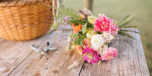 Flowers at Blossom and Bloom- a Quail Hollow Workshop