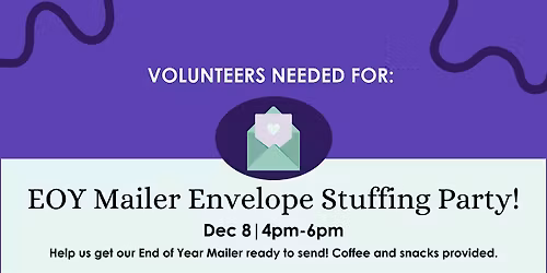 End of Year Mailer Stuffing Party!