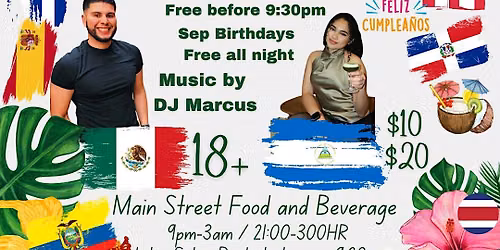 Flag Night Latin Party