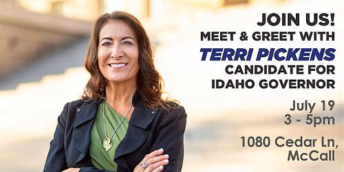 McCall Meet & Greet with Terri Pickens