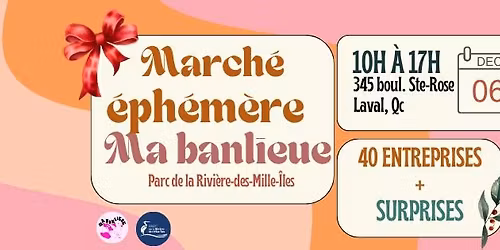 March\u00e9 \u00e9ph\u00e9m\u00e8re Ma banlieue | \u00c9dition No\u00ebl 2025