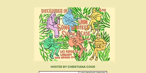 UNM Songwriters Circle \ud83c\udfb6 Hosted by Christiana Cook