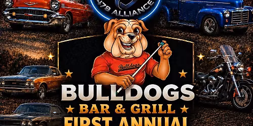 1st Annual 478 Alliance and Bulldogs Bar\/Grill Car, Truck, & Bike Show 