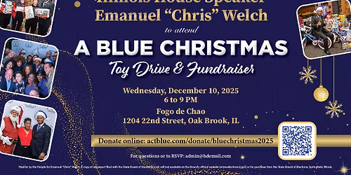 Speaker Welch Presents: A Blue Christmas Toy Drive