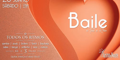 Baile de Todos os Ritmos | Jun/2026 — Rua Germano Petersen Júnior - 250, 90540-140 Porto Alegre, RS, Brazil
