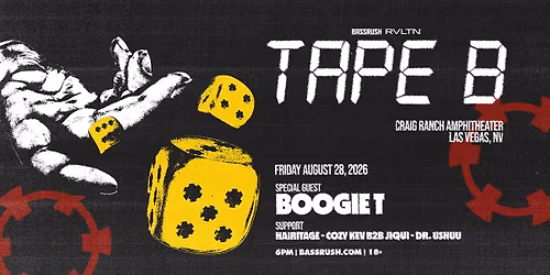 Bassrush & RVLTN Present: Tape B at Craig Ranch Amphitheater